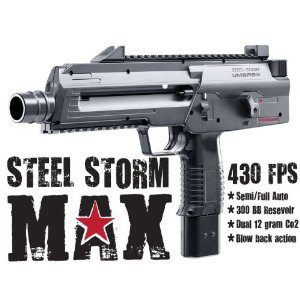 Umarex Steel Storm 4.5mm Ful Auto Polimero Reforzado mayor fuerza 430fps