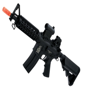 Colt M4 CQB-R Ful Metal Cañon 28.5cm 400fps (Incluye Batería y Cargador NO incluye Mira RedDot)